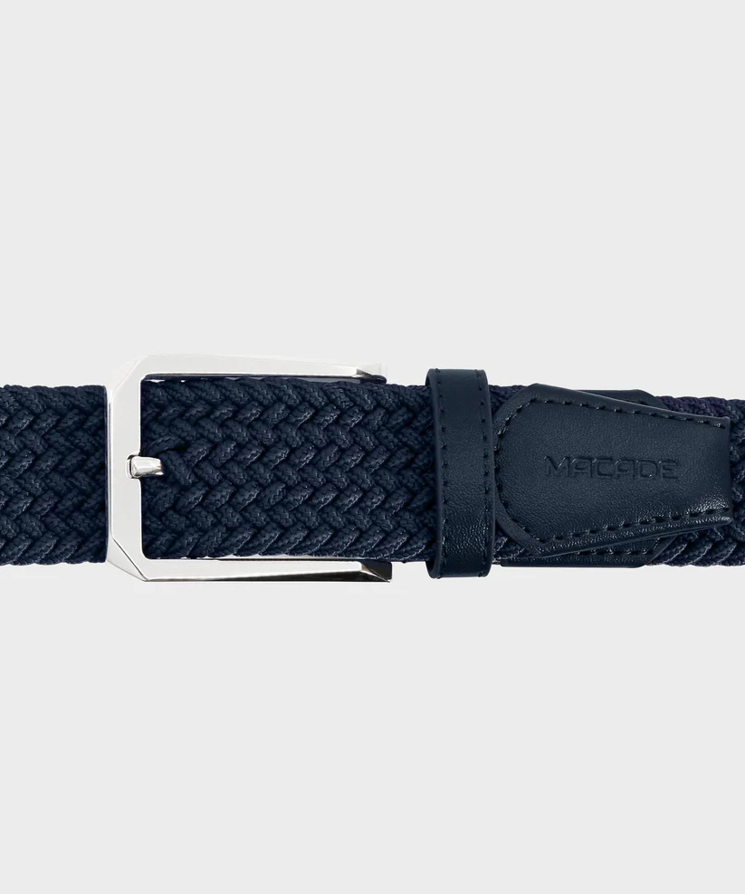 Macade Elastic Belt Navy