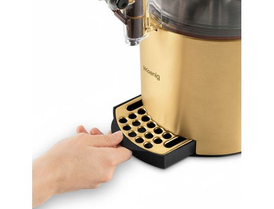 H.KOENIG - Distributeur de boisson Distributeur chocolat chaud - 3 l - or - shk804