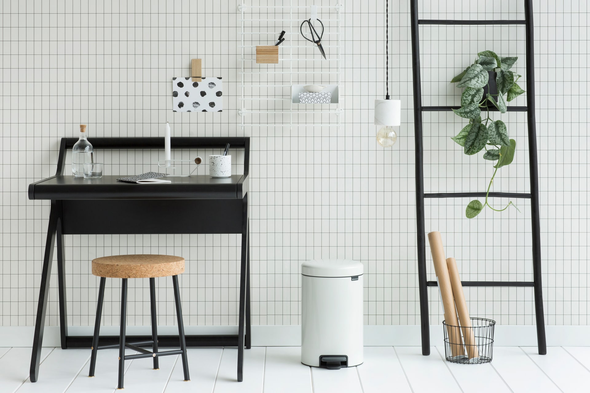 brabantia Treteimer NEWICON 12 Liter White