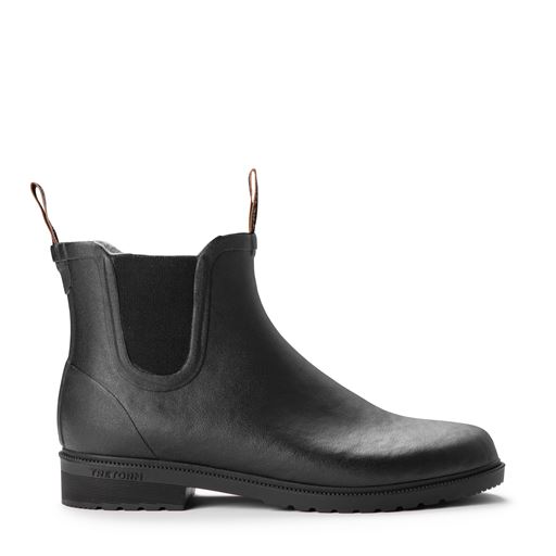 Tretorn Chelsea Classic Wool Gummistøvler, Black, 40