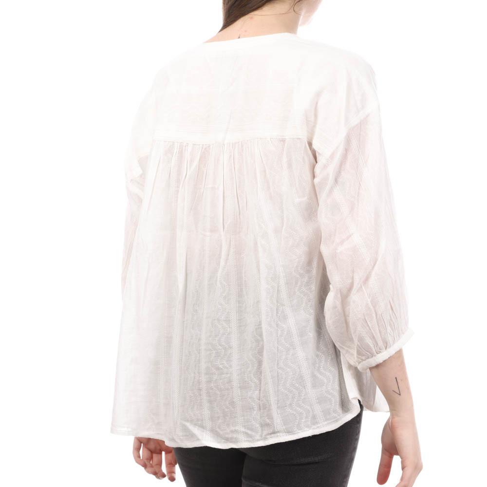 Teddy Smith Blouse Blanche Femme Teddy Smith Val