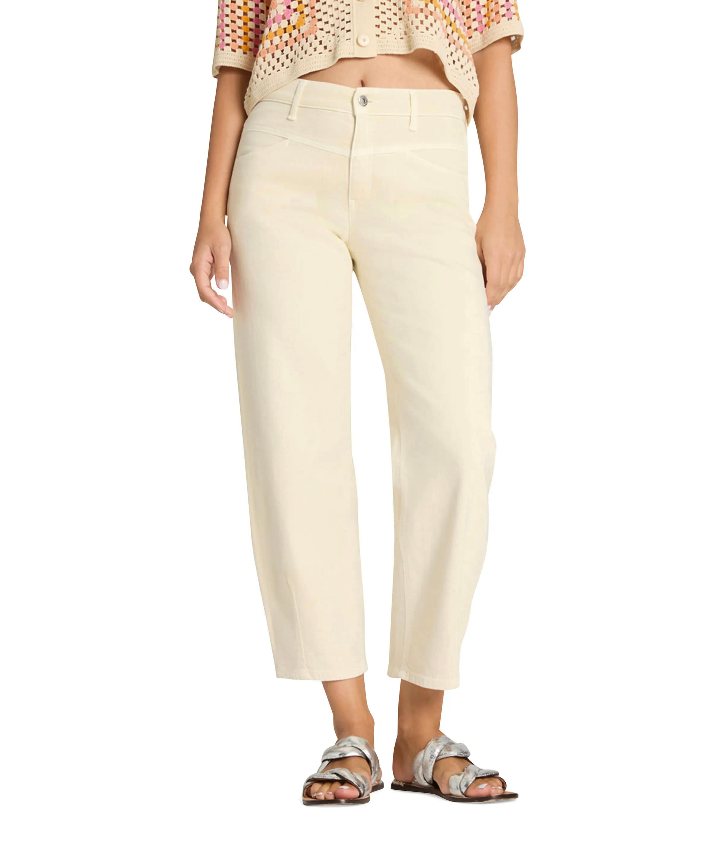 Cambio Elin dames jeans geel