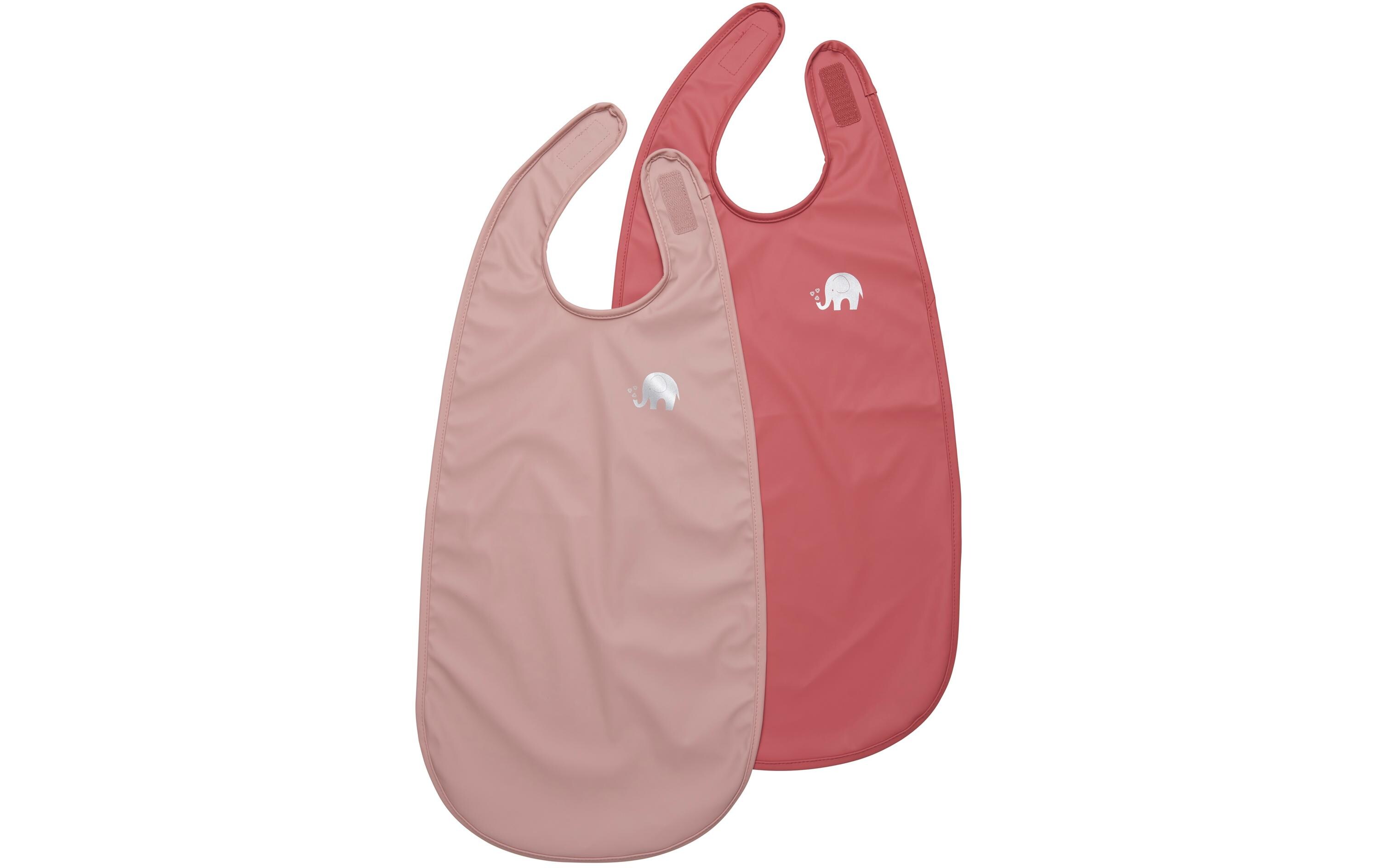 Lätzchen Misty Rose 2er-PackKlettlätzchen