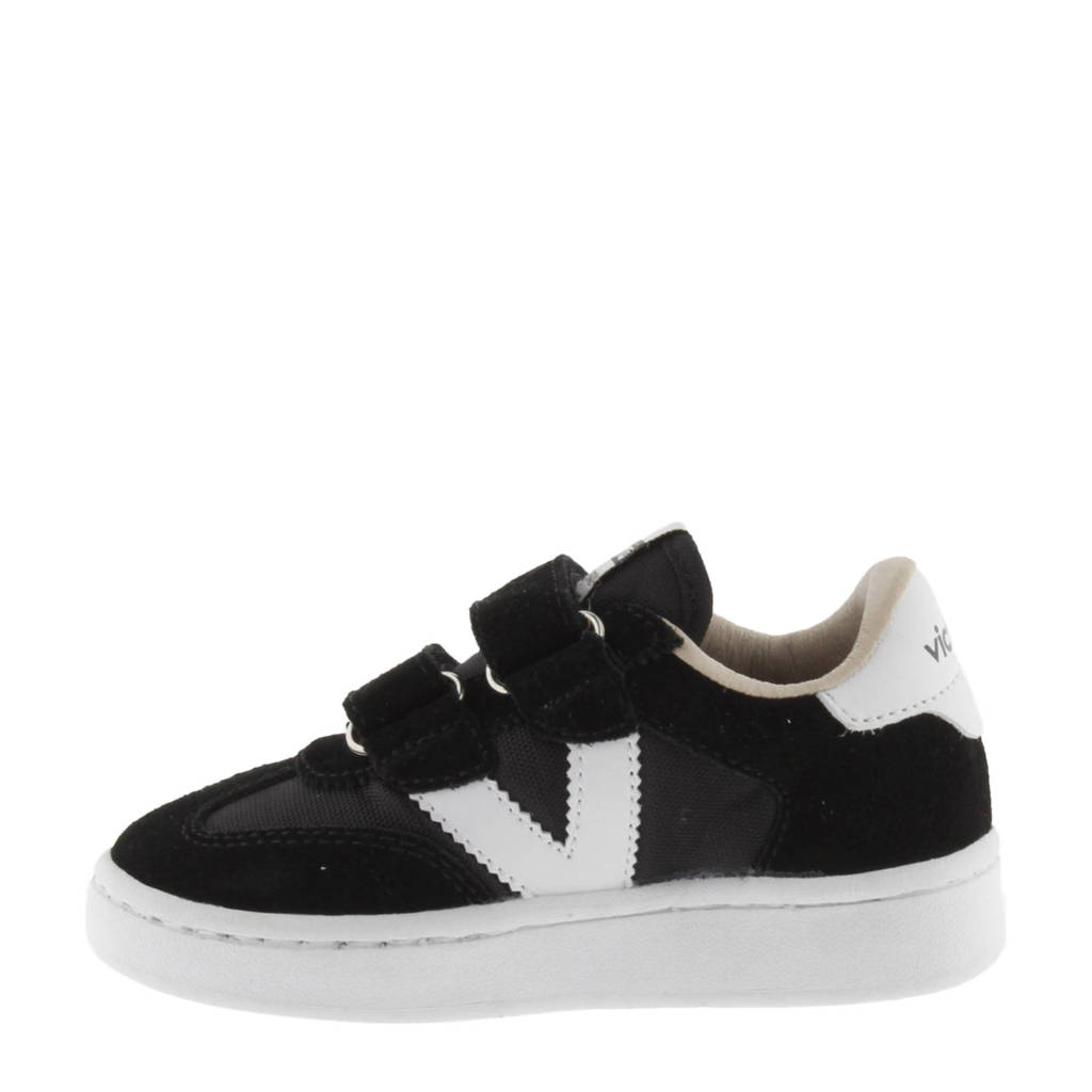 Victoria 1118105leren sneakers zwart