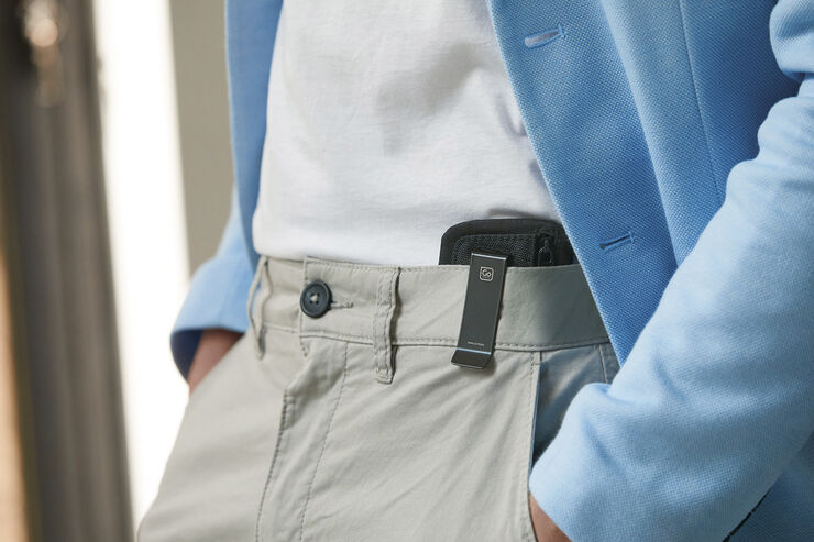 Go Travel The Clip Pouch RFID Black