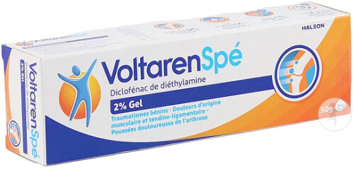 VoltarenSpé 2% Gel Tube 50g