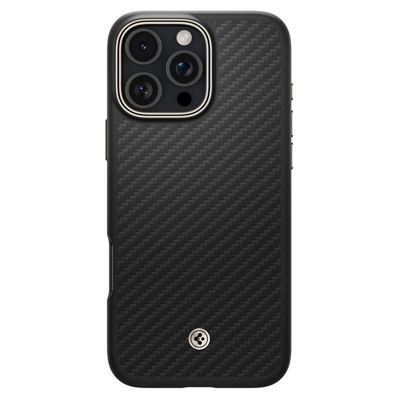 iPhone 16 Pro Max Enzo Aramid MagSafe Schutzhülle (ACS08501) - Schwarz