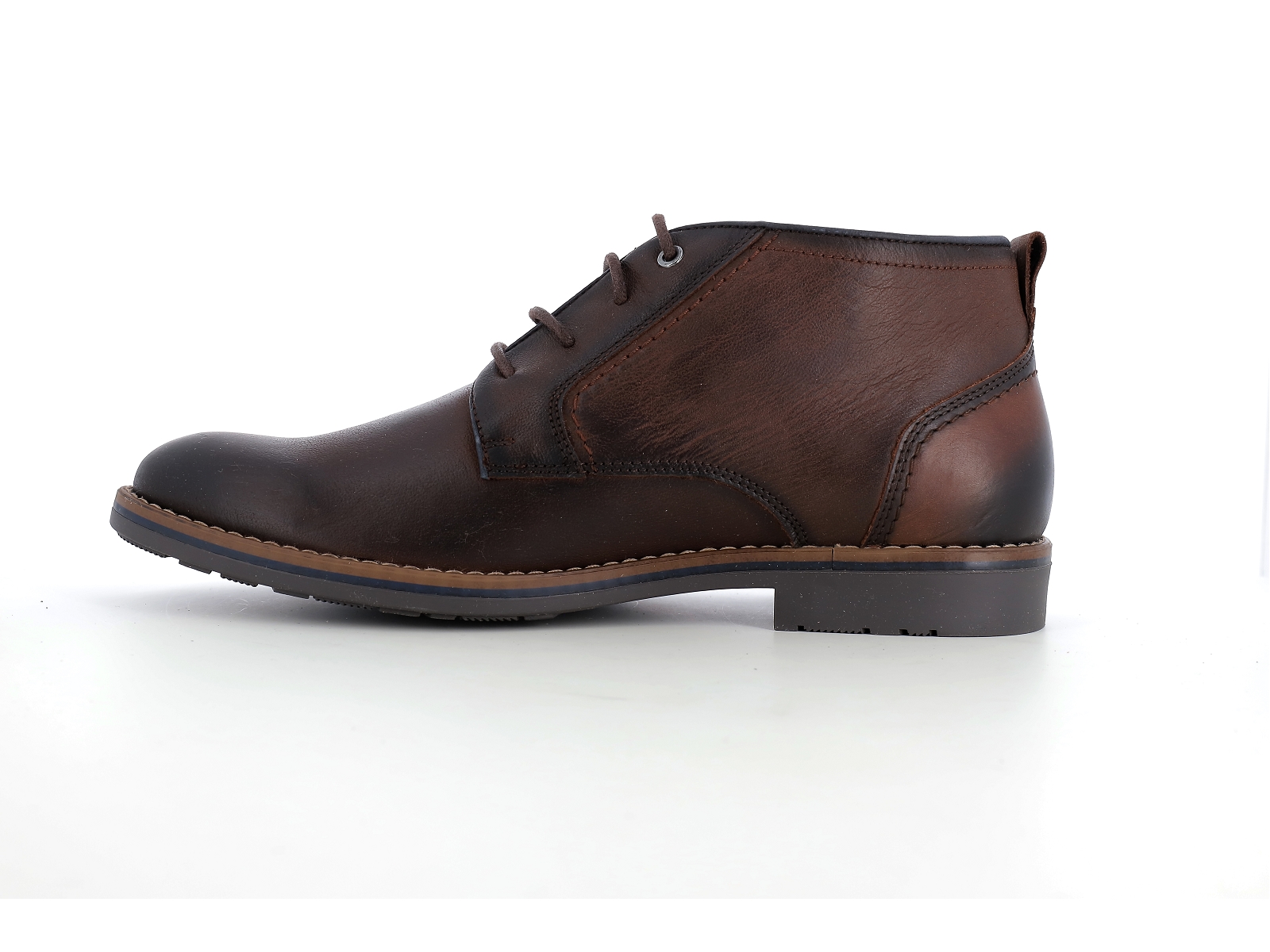 Pikolinos-LEON M4V 8081 Cuir Marron Foncé