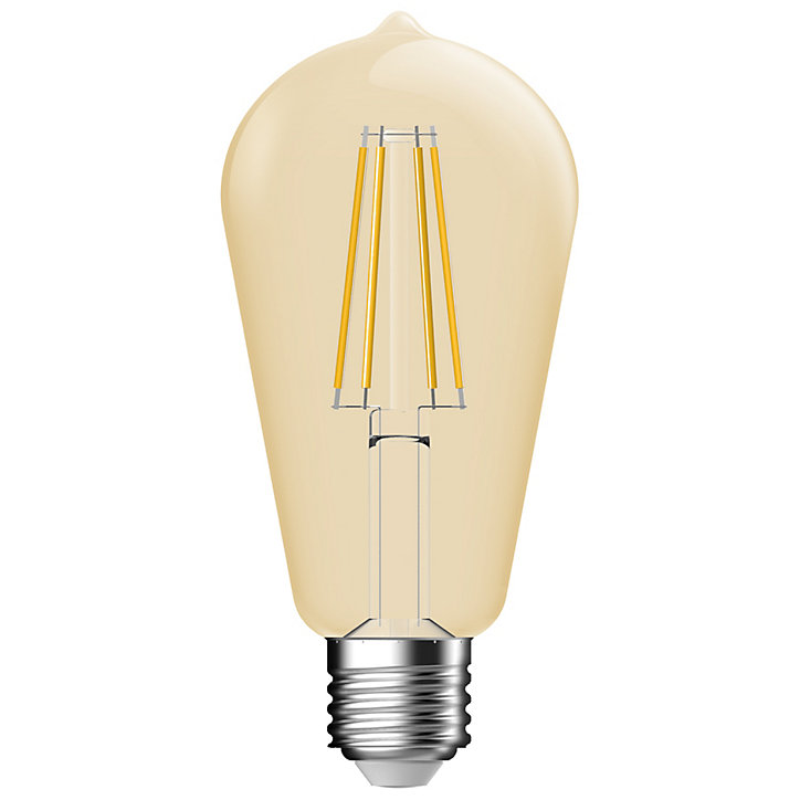 Lot 4 ampoules dimmable E27 ST64 4,2W blanc chaud Nordlux Goldcolor +1 gratuit