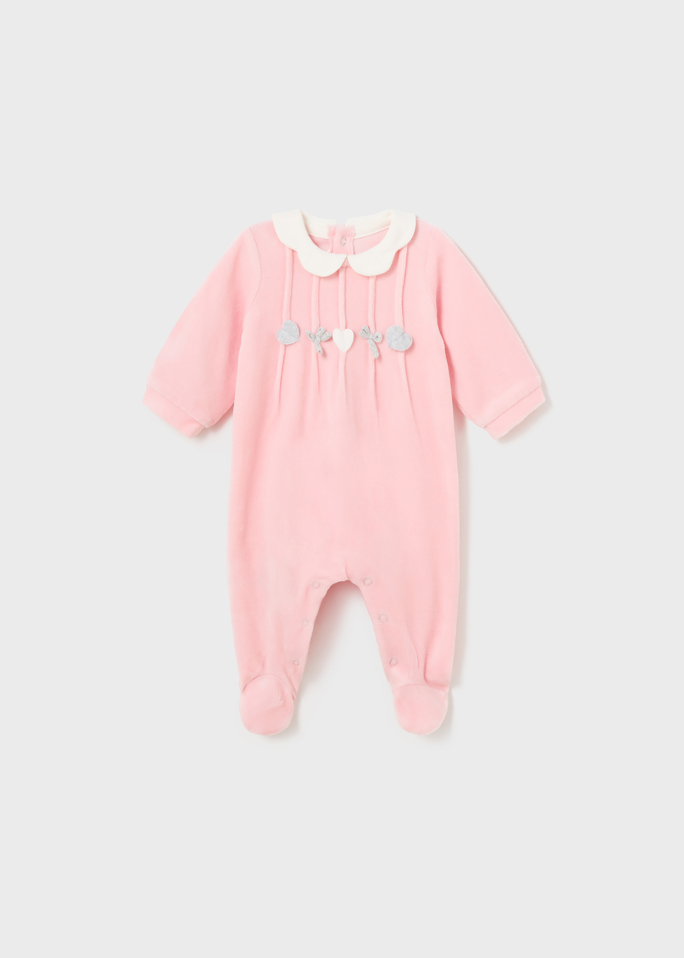 Conjunto de 2 pijamas de lã polar Better Cotton para recém-nascidos