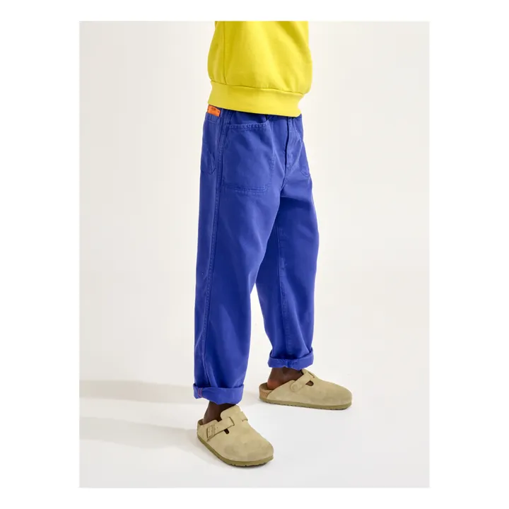 Bellerose Pantalon Droit Perrig | Bleu roi