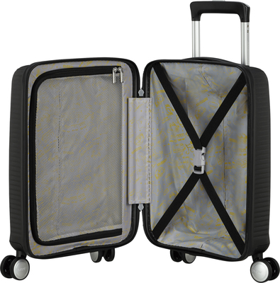 American Tourister Soundbox Mini Koffert 22L, Bass Black