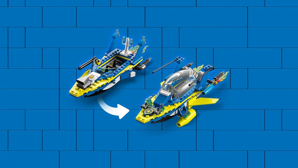 LEGO®CITY 60355 - MISSIONS DES DETECTIVES DE LA POLICE SUR L’EAU
