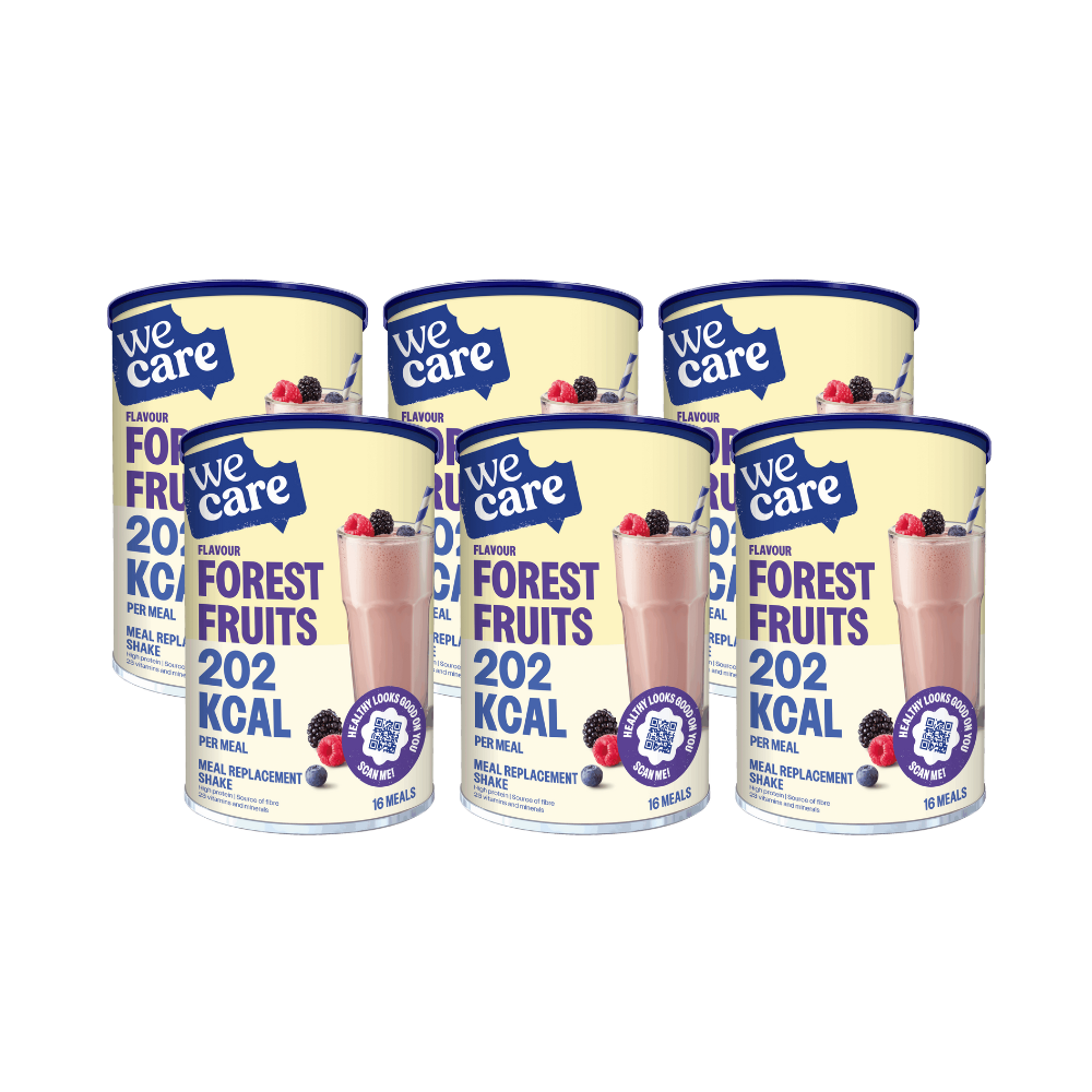 6x WeCare Shake Forest Fruits (436 gr)