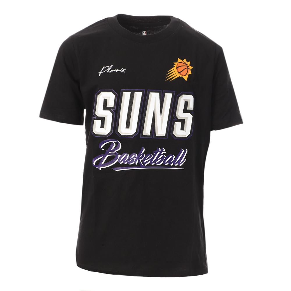 NBA PHOENIX SUNS T-shirt Noir Garçon NBA Court Vs Track