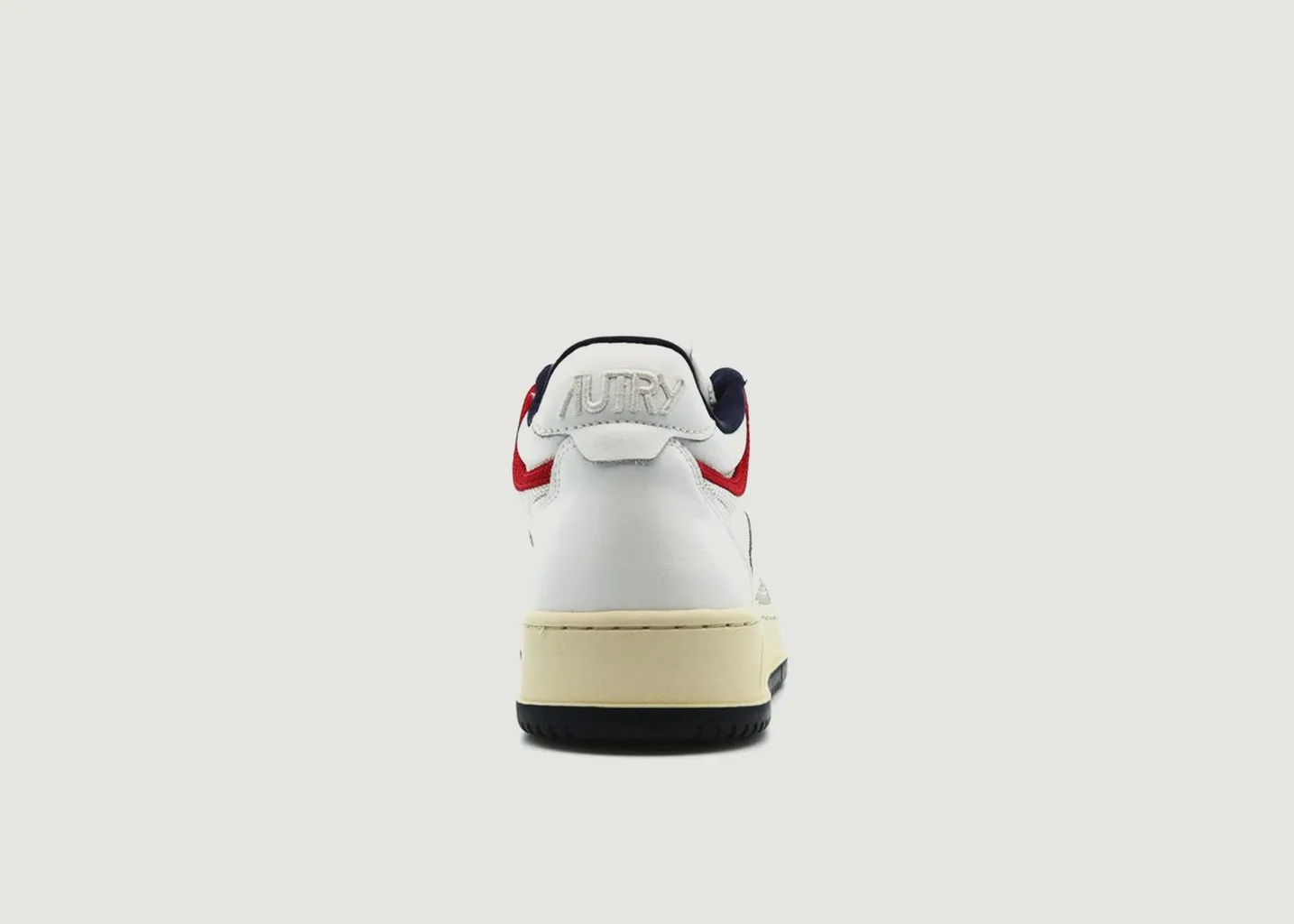 Sneakers Autry 01 Mid Man Cuir Blanc AUTRY