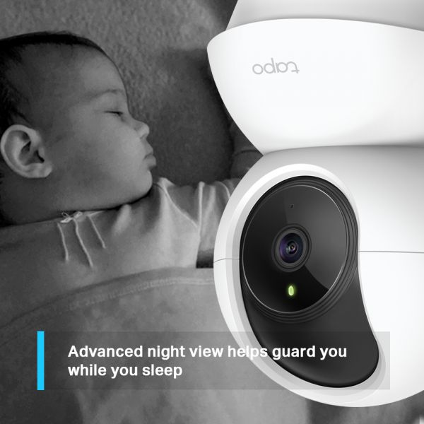 TP-Link TAPO TC70 Câmara de Segurança Wi-Fi Doméstica Panorâmica Pan/Tilt