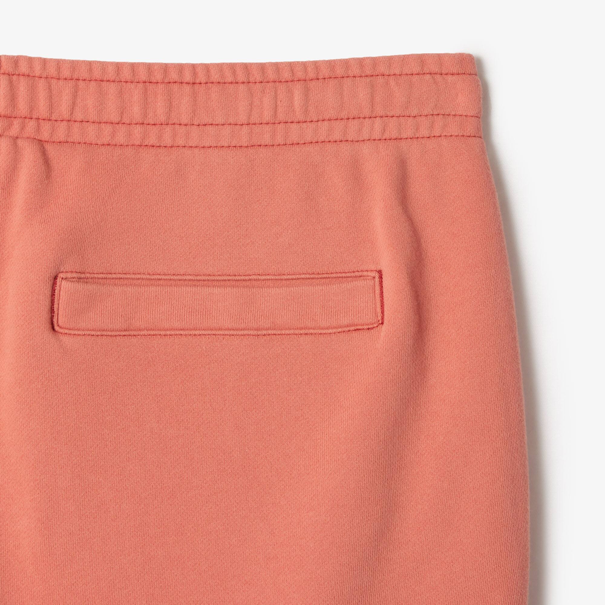 Jogging-Shorts mit LACOSTE-Aufdruck und verwaschenem Effekt Bermudas - Rot - Lacoste - Herren