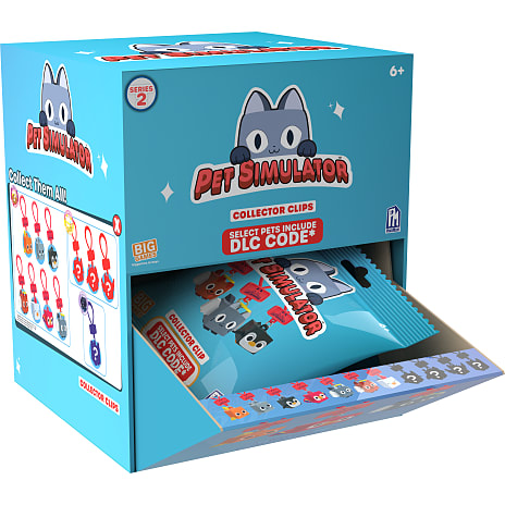 Pet simulator collector clips S2 - flere varianter - assorteret
