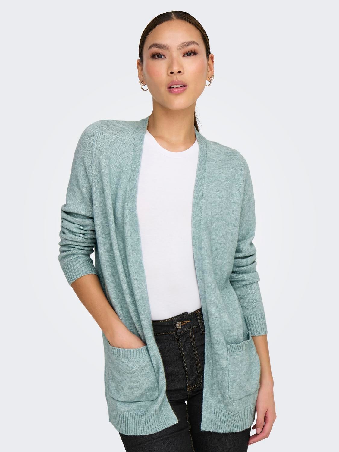 ONLLESLY Strickjacke Gray Mist