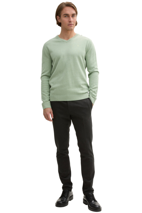 Tom Tailor groene heren trui