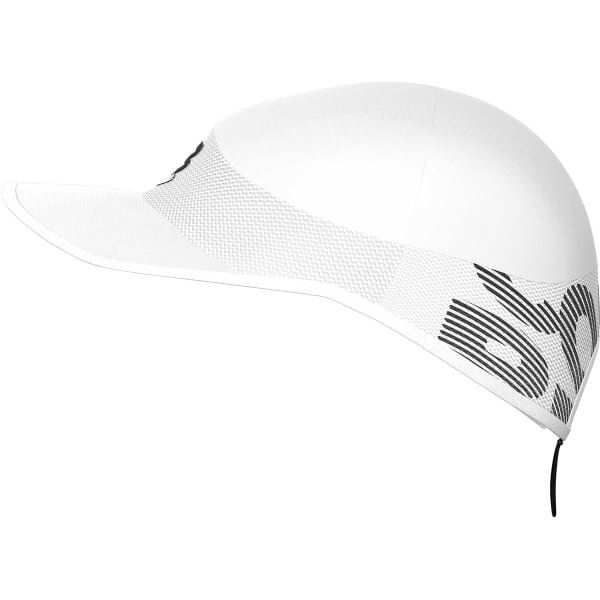 Casquette trail COMPRESSPORT PRO RACING CAP WHITE