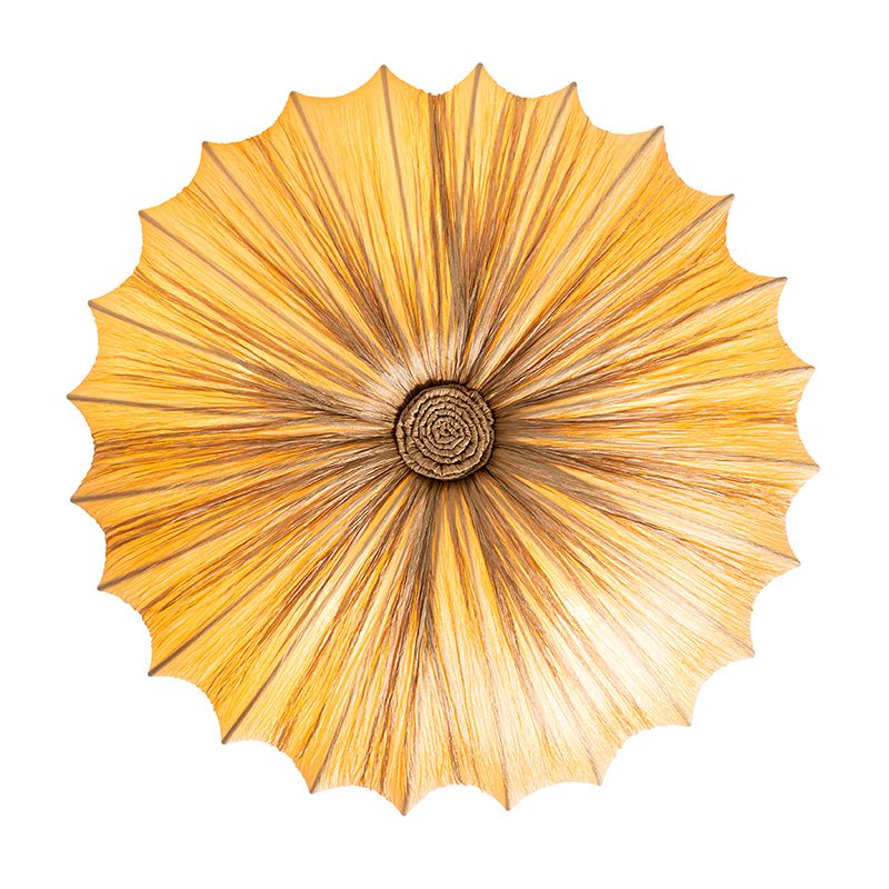 Japandi plafondlamp beige 60cm 5-lichts - Plu