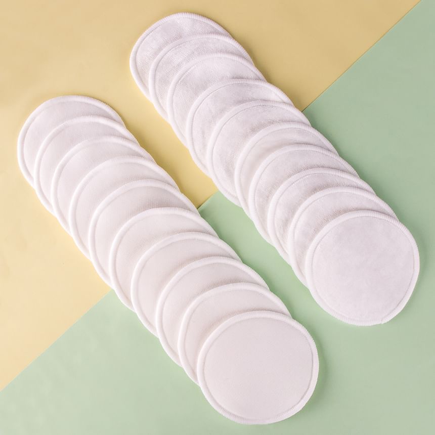 Beautrend - Set van 20: Herbruikbare make-upremoverpads + netzakje (verschillende designs)