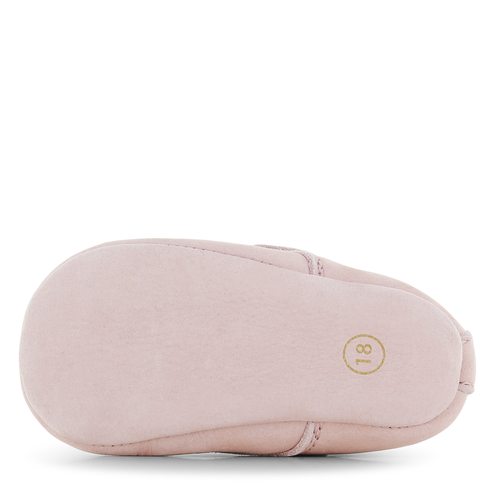 Shoesme Newborn roze slofje klittenband  | Meisjes schoenen