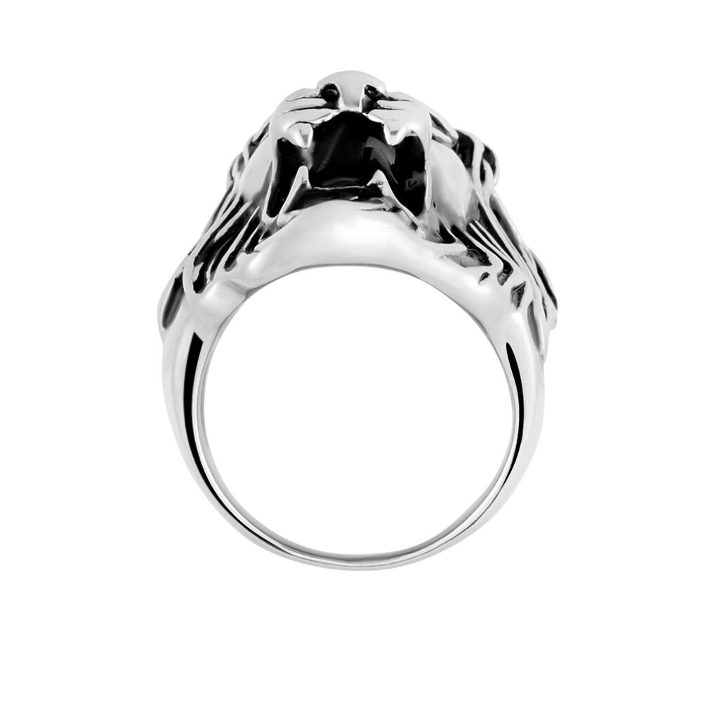 Bague Acier Gris Japeth
