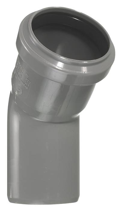 PP bøjning grå 32 mm x 45 gr.