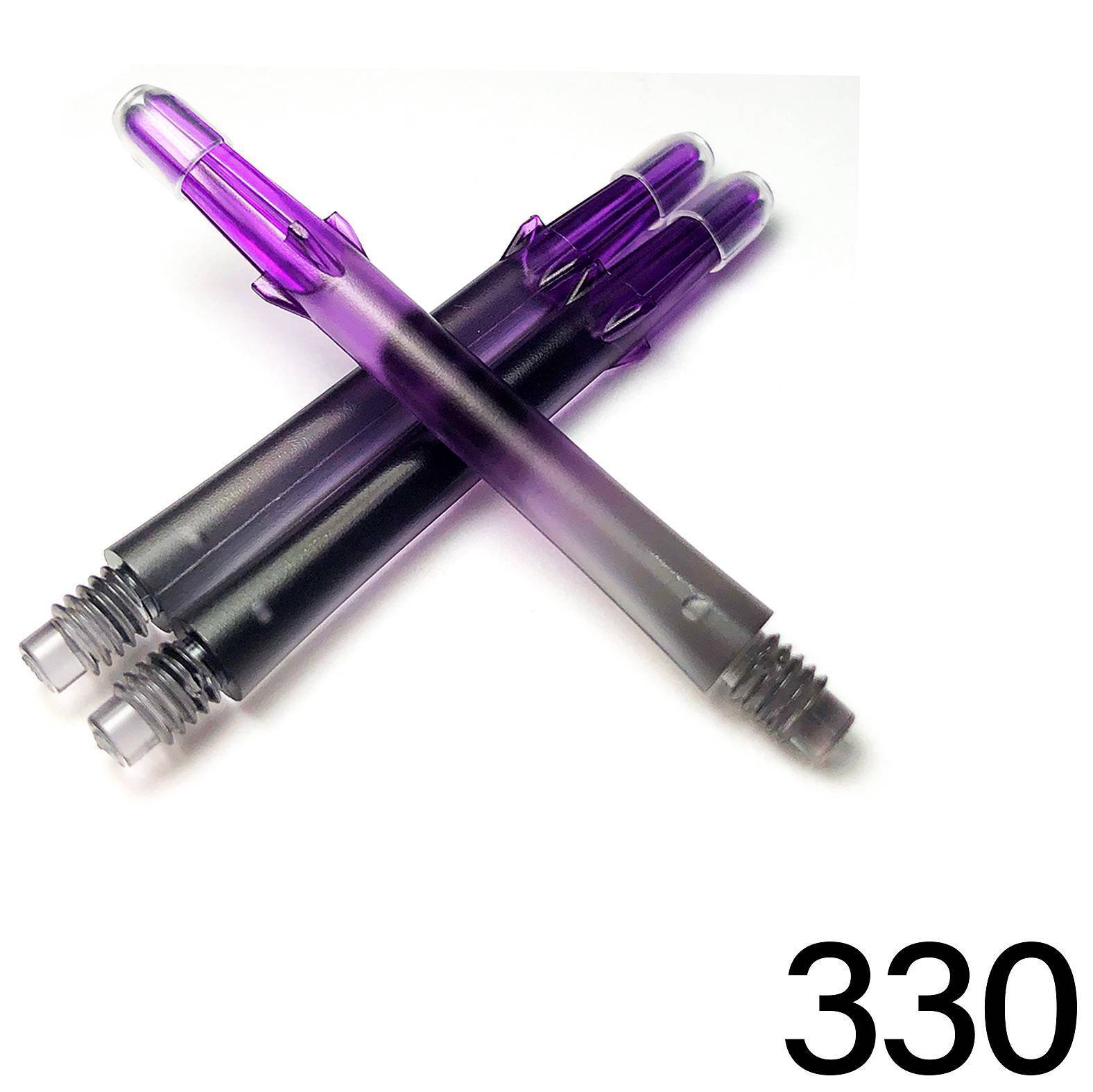L-Style - L-Shaft Lock Straight N9 TwinColor - Schwarz Lila