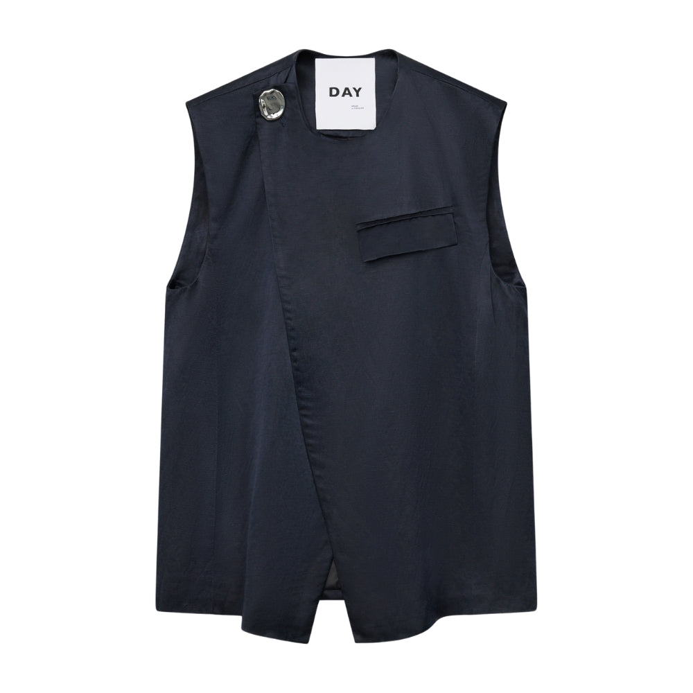 DAY Birger et Mikkelsen  Marlin High Shine vest - sort