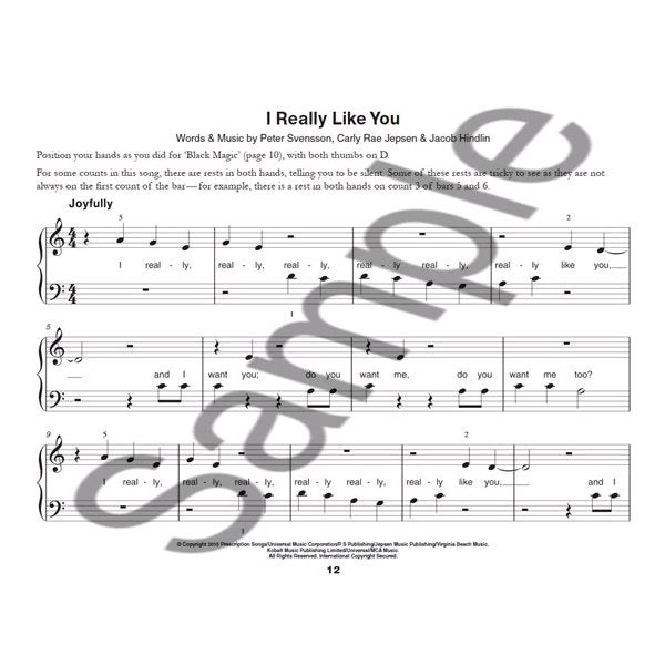 Wise Publications - John Thompson's Easiest Pop Songs