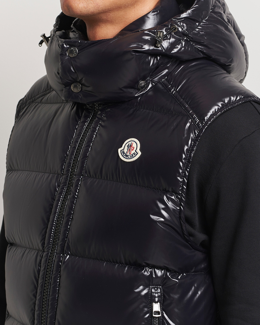 Moncler Bormes Down Vest Black