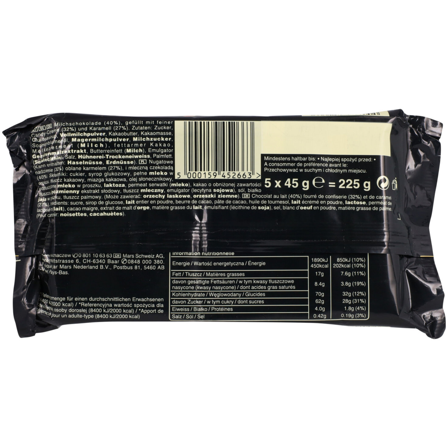 Mars Classic 5x45g
