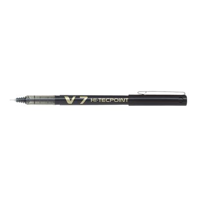 Pilot Hi-Tecpoint V7 - Pack de 12 rollers - 0,7 mm - noir