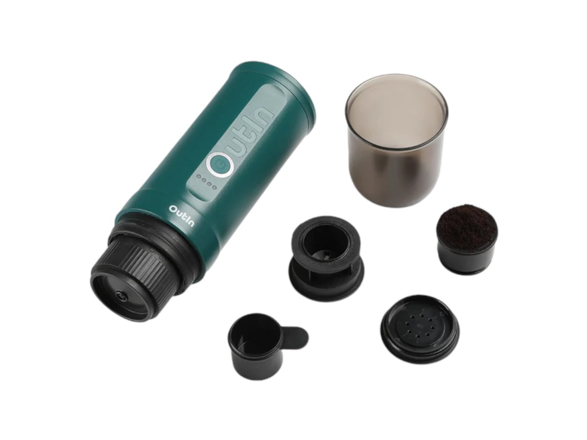 OutIn Nano draagbare elektrische espressomachine - Blue
