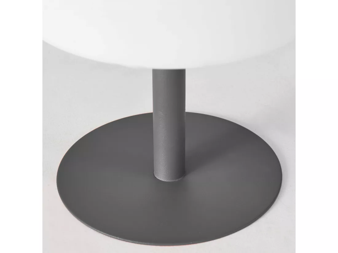 Mini lampe acier anthracite