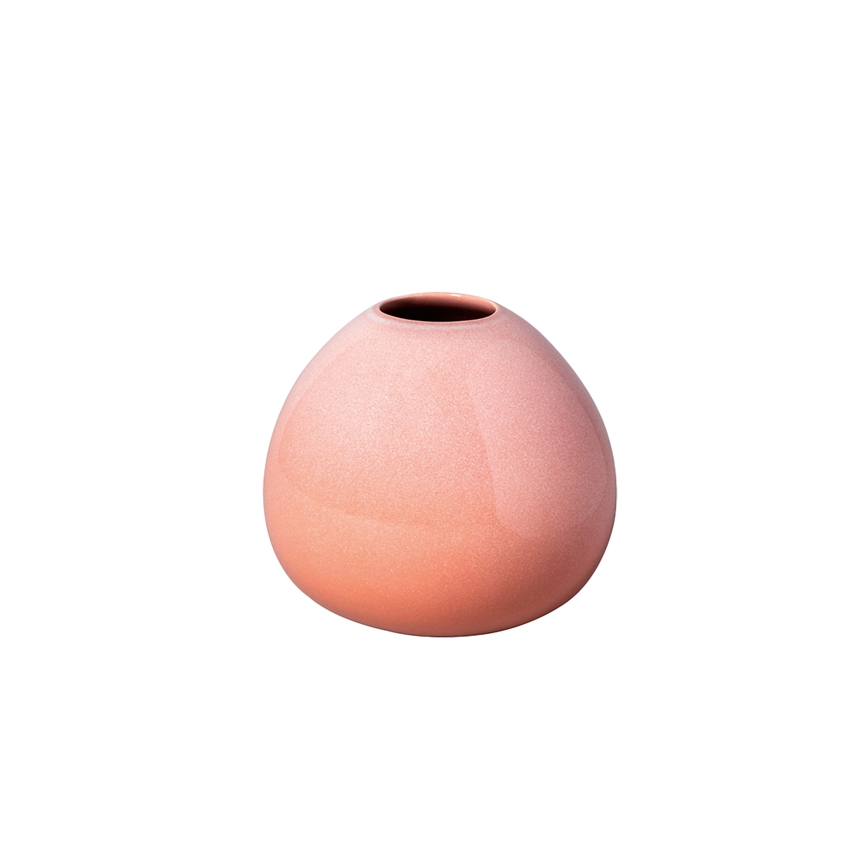 Perlemor Vase Pink, 5.9'' x 5.1'', earthenware