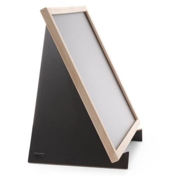 MENY reklameinformasjonstavle med støttebase 30x40 cm - Hendi 664124