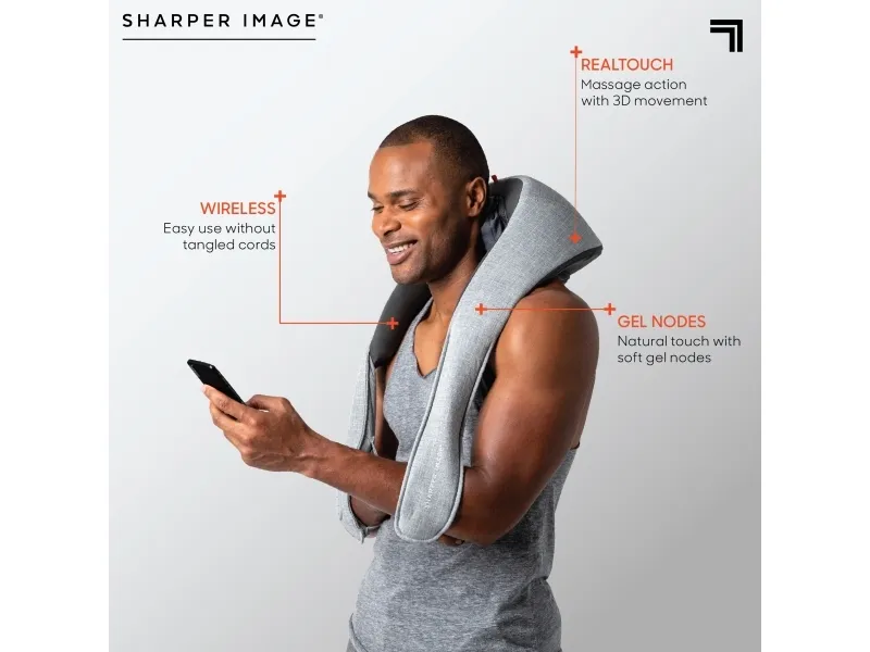 Sharper Image Massagebælte til nakke og skuldre