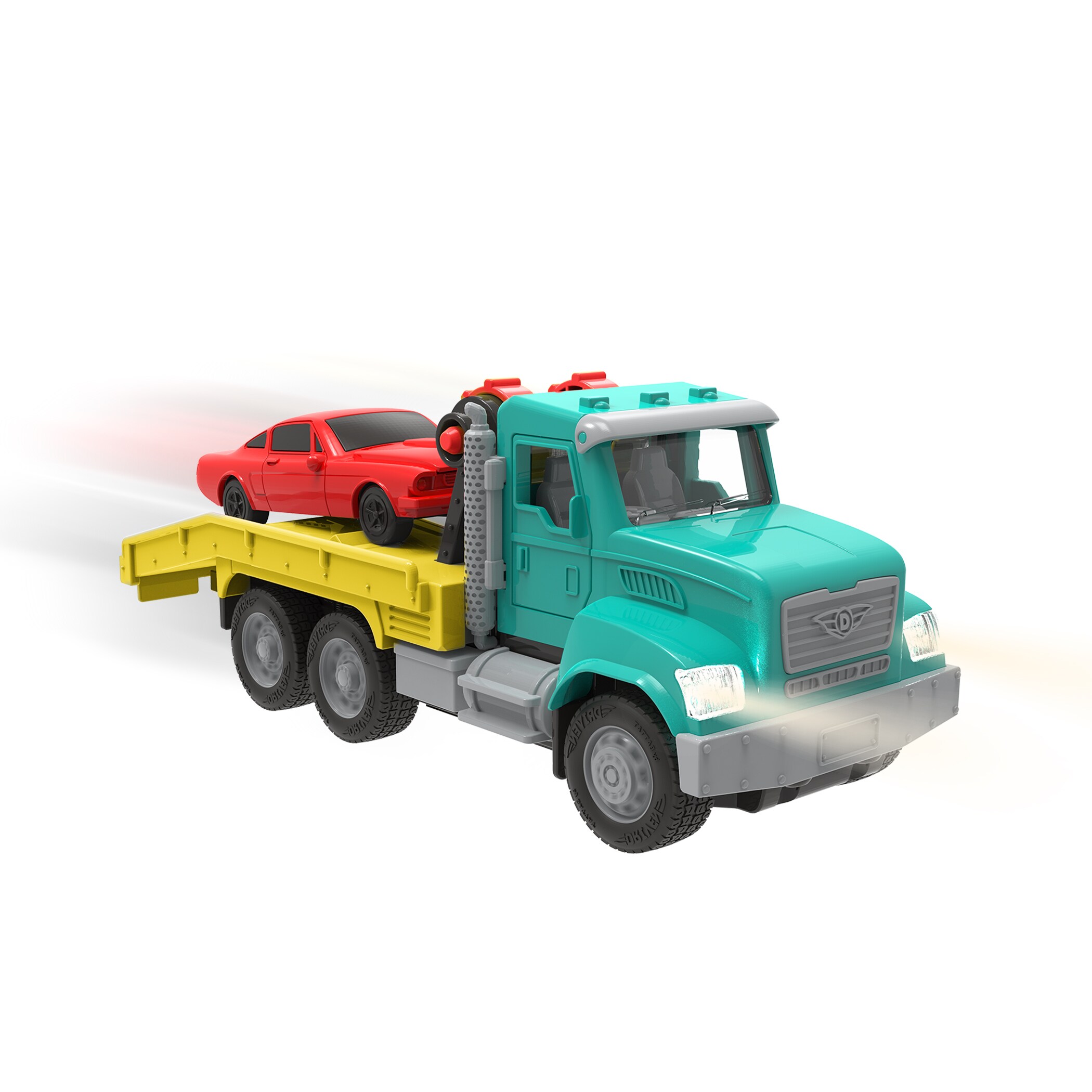 Driven R/C Micro Abschleppwagen blau