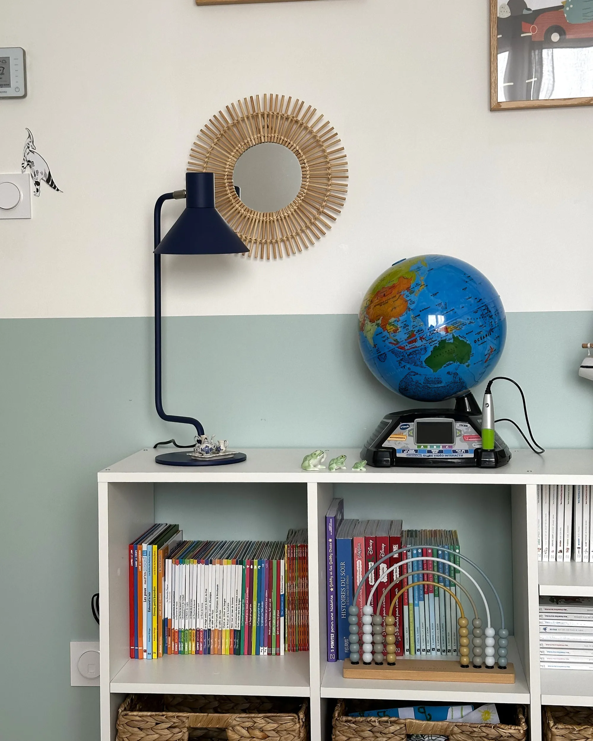 Bureaulamp RIMAVA verstelbaar Metaal Blauw