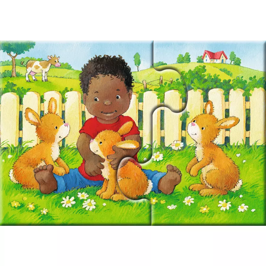 Ravensburger ministeps® Mein allererstes Puzzle: Streichelzoo