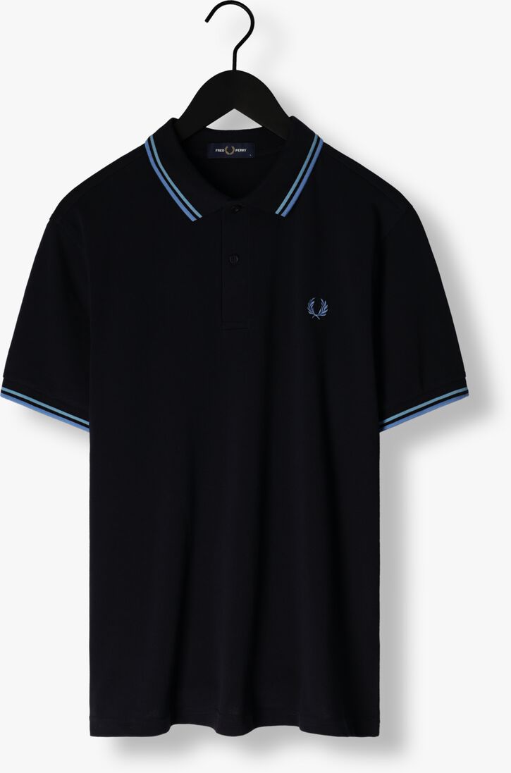 FRED PERRY donkerblauwe fred perry polo twin tipped fred perry shirt