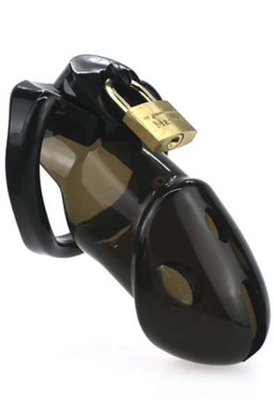 Rikers Locking Chastity Device Black Kyskhetsbur