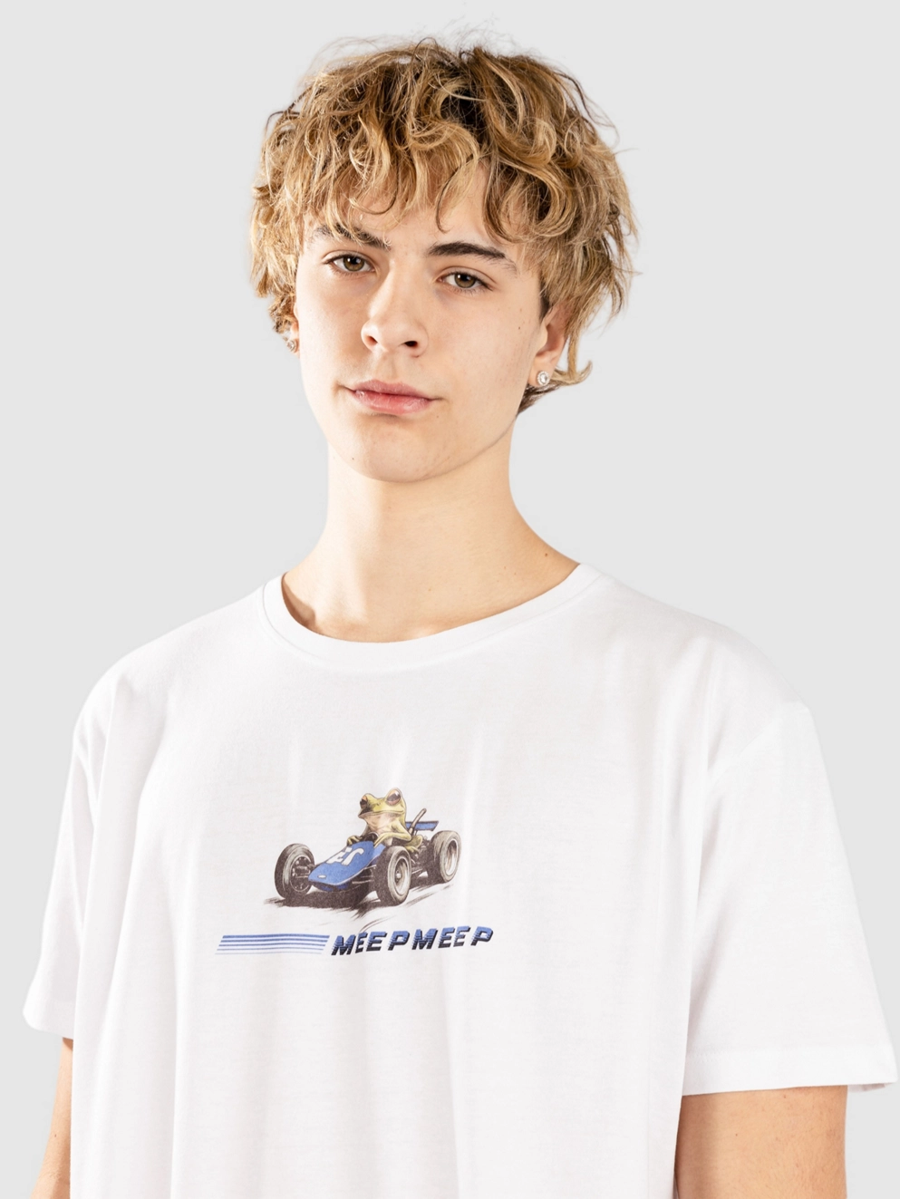 Fat Moose Meep T-Shirt white
