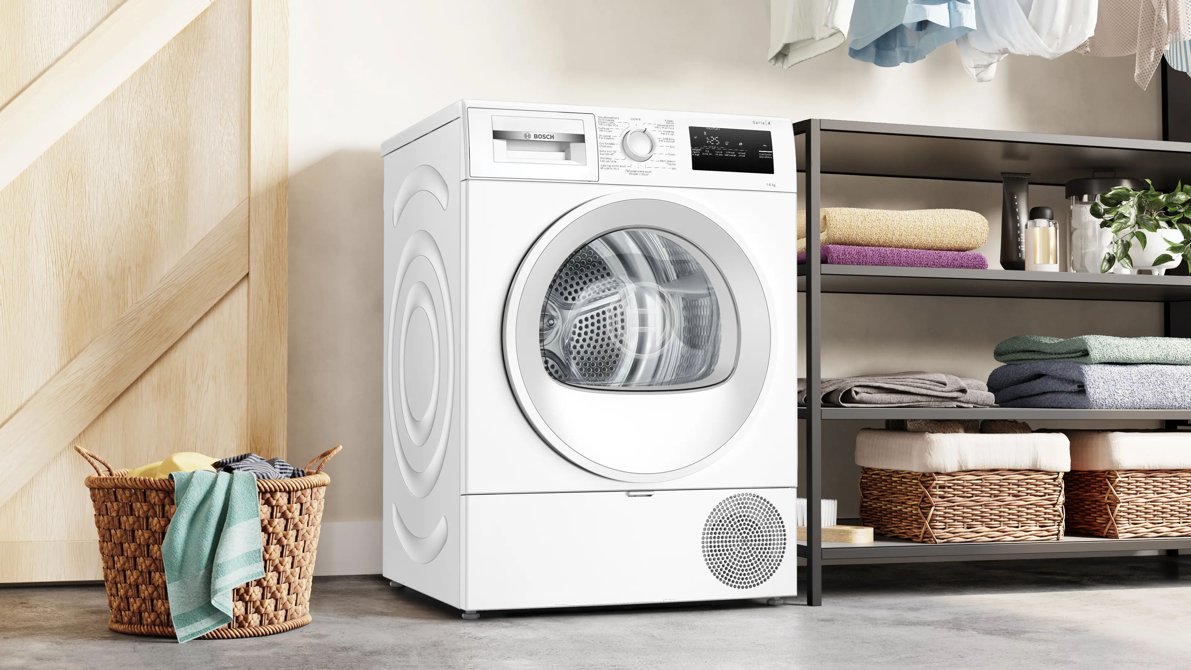 Serie 4 Warmtepompdroger 8 kg