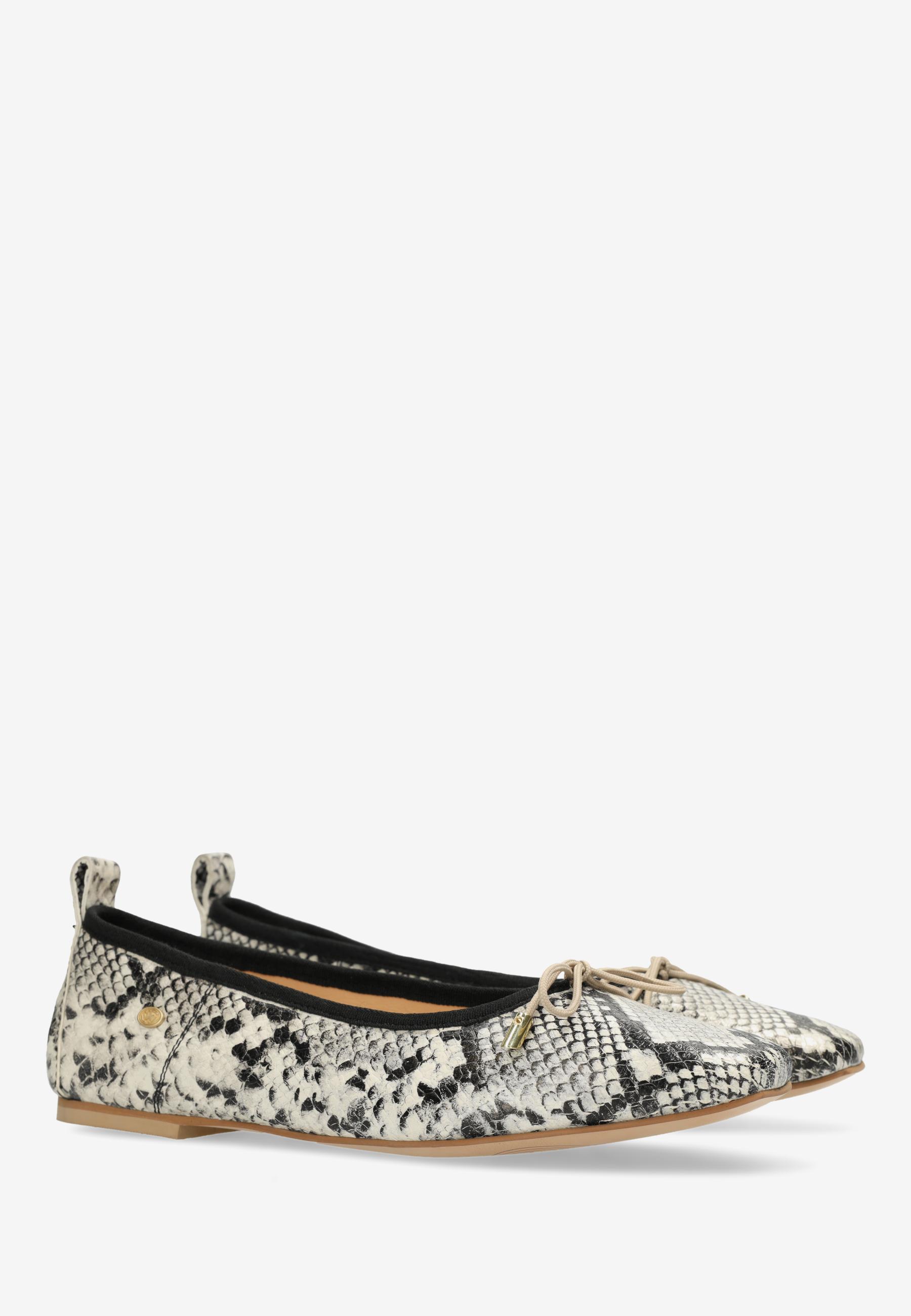 IDRIS BALLETTO Ballerina python print lt Black/White
